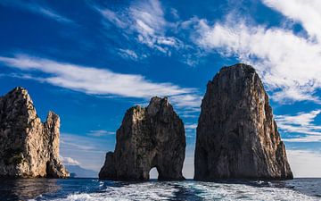 Boog van Liefde, Capri, Napels, Italië van Manuel Declerck