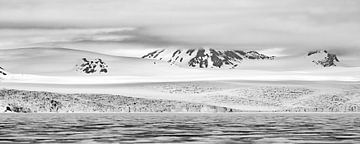 Spitsbergen landschap. van Ron van der Stappen