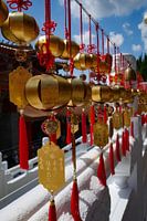 tempel versiering in Taiwan