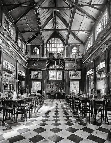 Lost Places koffiebar met twee verdiepingen