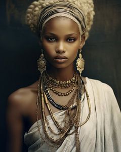 Blickfang: Afrikanische Frau