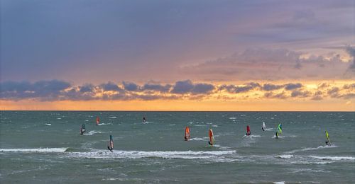 Planche à voile à Domburg
