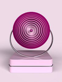 Cercle dans le cercle rose sur shoott photography