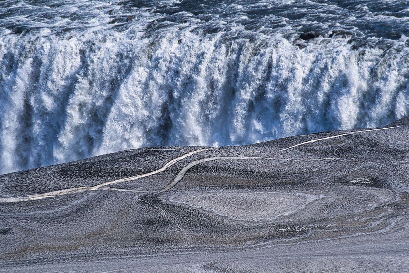 Dettifoss 2 in IJsland van Christine Baumgartner