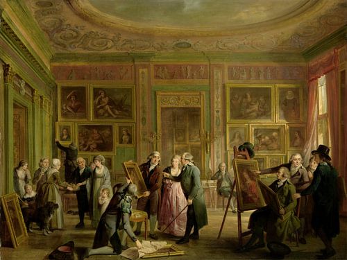 De kunstgalerij van Josephus Augustinus Brentano, Adriaan de Lelie, ca. 1790 - ca. 1799