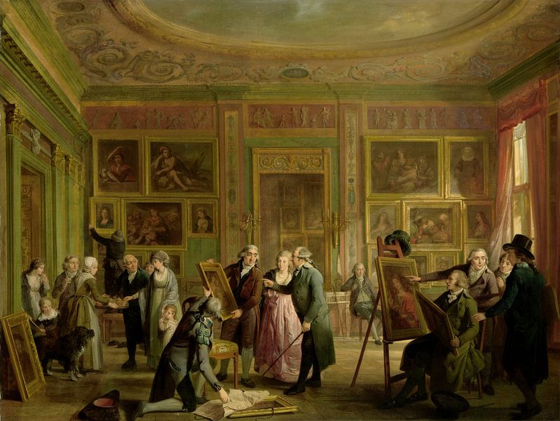 La galerie d'art de Josephus Augustinus Brentano, Adriaan de Lelie, vers 1790 - vers 1799. par Marieke de Koning