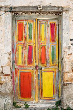 Painted Door by Patrycja Polechonska