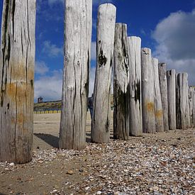 Plage de Zoutelande sur Angela Wouters