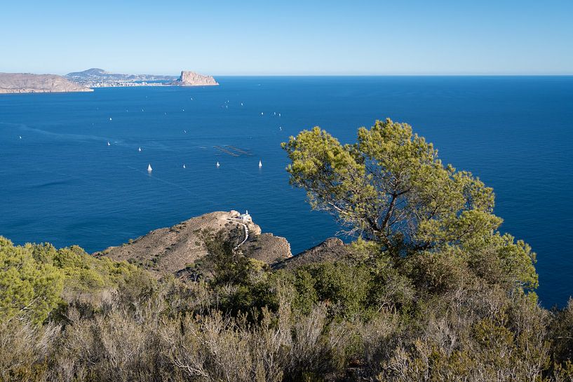 Paysage côtier dans le parc naturel de Sierra Helada par Adriana Mueller