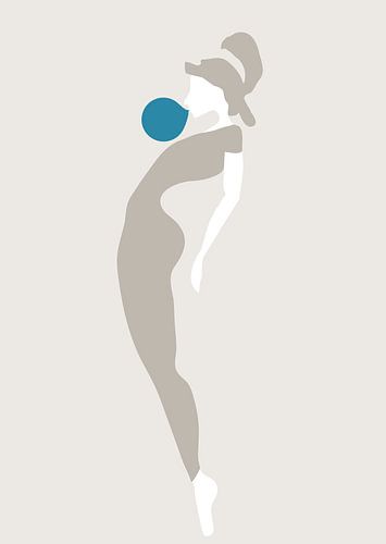 Bubblegum-Ballett-Mädchen von kath.illustrated