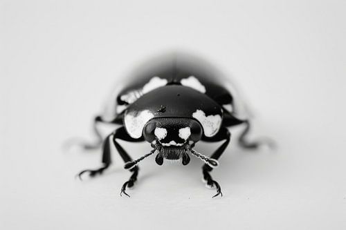 Macrofotografie van lieveheersbeestjes