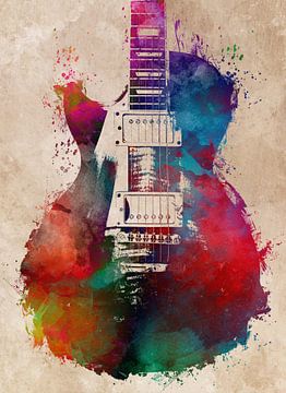 Gitarre 26 Musikkunst #Gitarre #Musik von JBJart Justyna Jaszke