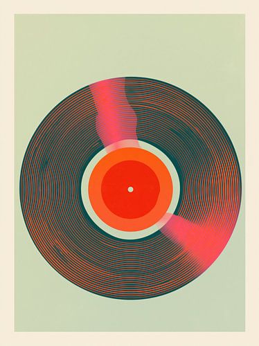 Rhythmischer Retro-Stil von Wall Wonder