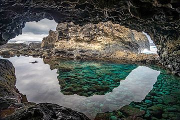 Charco Azul, El Hierro van Peter Schickert