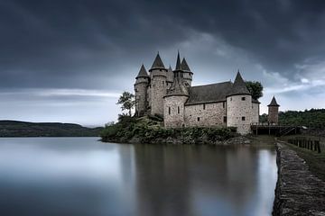 Mystiek kasteel in Frankrijk van Voss fotografie