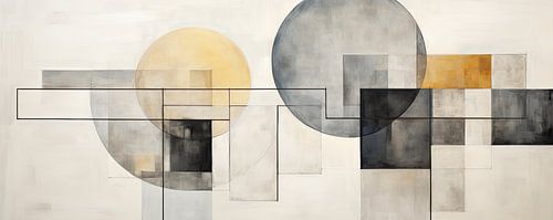 Abstrakte Gartenmalerei