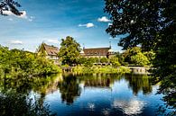 Idyllic moated castle Wittringen in Gladbeck by Dieter Walther thumbnail