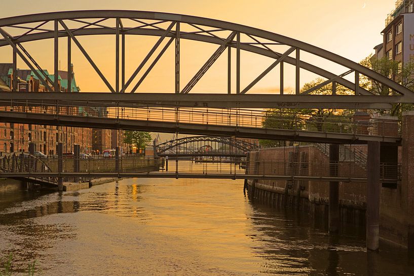 Hamburg - city of bridges by Diane Jordan