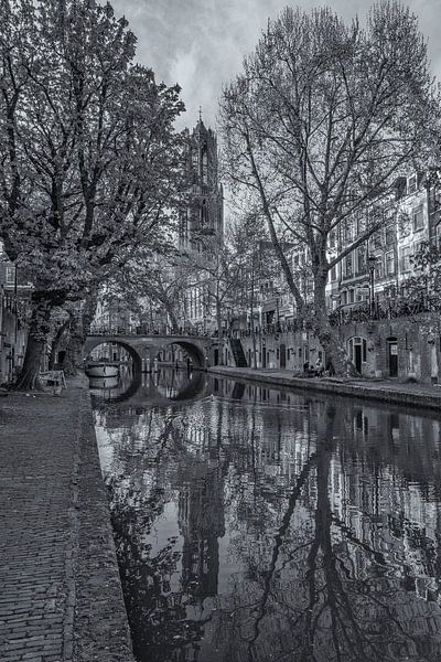 Utrecht by Day - Oudegracht, Gaardbrug and Dom Tower - 2 by Tux Photography