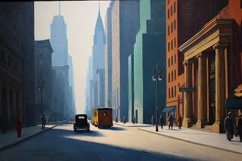 Morgenlicht in Manhattan von Skyfall