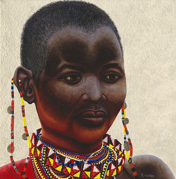 Femme de la tribu Samburu II par Russell Hinckley