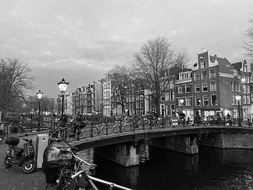 Prinsengracht Amsterdam van Marianna Pobedimova