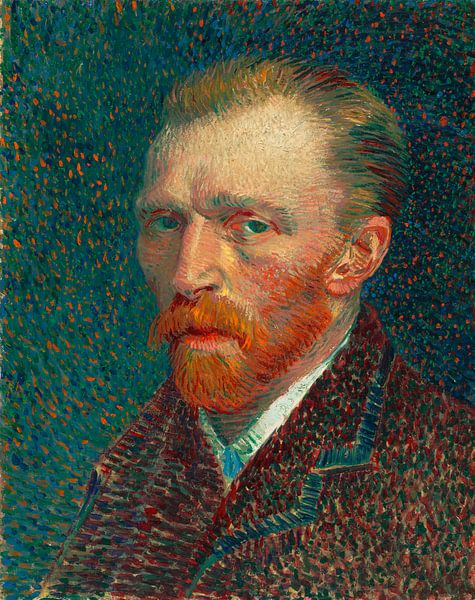 Vincent van Gogh - Selbstporträt von 1000 Schilderijen