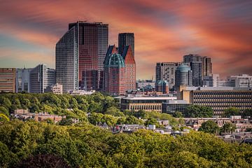 Skyline van Den Haag van gaps photography