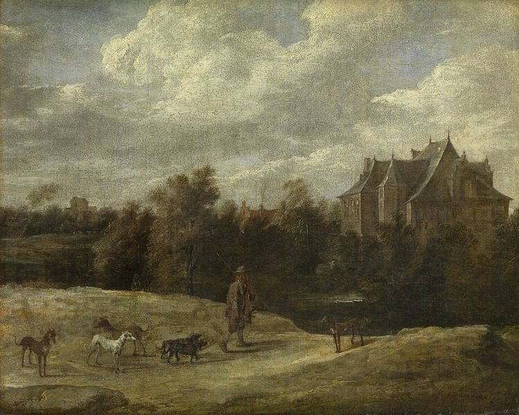 Rückkehr von der Jagd, David Teniers der Jüngere von Meisterhafte Meister