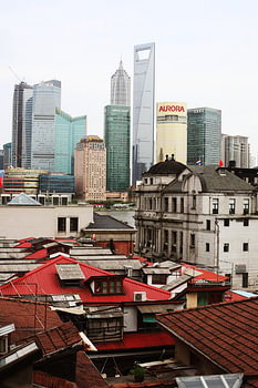 Hoogbouw in Shanghai, China