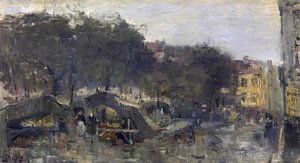 Guillaume Vogels, Der Wappenplatz in Ostende, 1885