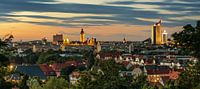 Leipzig skyline
