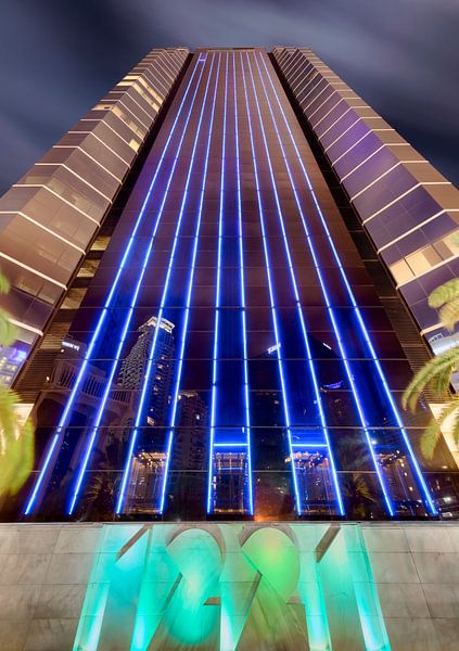 1221 Brickell at Night by Mark den Hartog