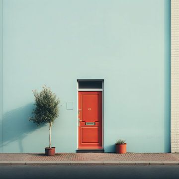 Die kleine rote Tür von Natasja Haandrikman