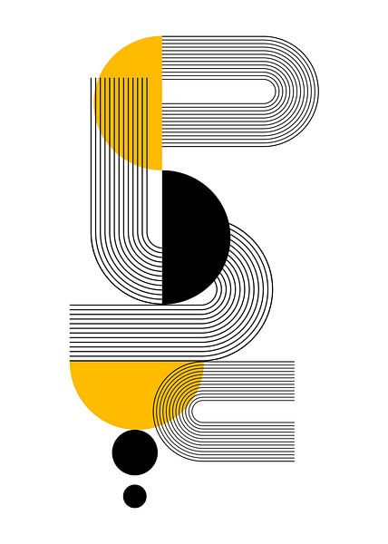 black yellow shape by Ratna Mutia Dewi