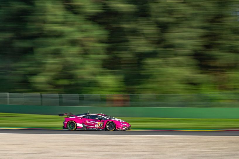 Lamborghini Huracan GT3 EVO2 LM op Spa Francorchamps van Sjoerd van der Wal Fotografie