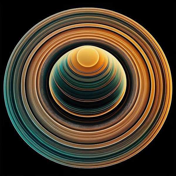 Kosmische Ringe von Vythryd Arts