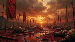 Fantasy Wall Art: LOST PLACES - The Bloody Battlefield