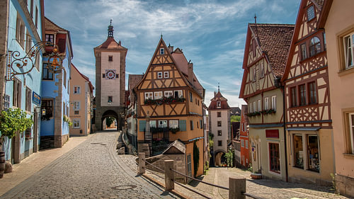 Plönlein in Rothenburg ob der Tauber