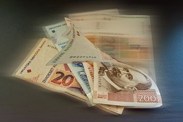 Monnaie : Billets de banque croates sur Michael Nägele