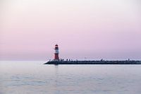 Vuurtoren in Warnemünde