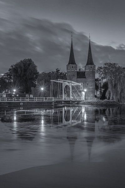 Oostpoort Delft, zwart-wit - 7 van Tux Photography