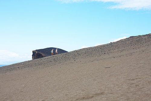 De beklimming van de heuvel