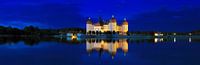 Le château de Moritzburg à l'heure bleue par Frank Herrmann Aperçu