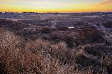 Zonsopgang in de duinen van Dirk van Egmond