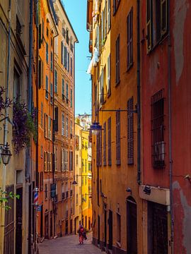 Genua stad in Italië van Mustafa Kurnaz