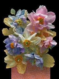 Une profusion de fleurs colorées sur Imagine