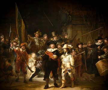 Rembrandts Nachtwache (in Digital Art)