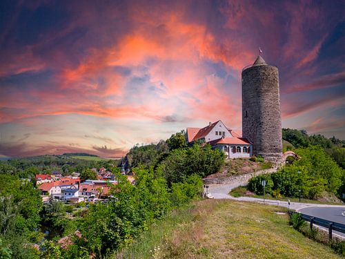 Château de Camburg en Thuringe, Allemagne