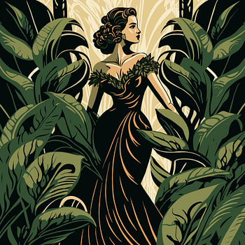 Elegante vrouw